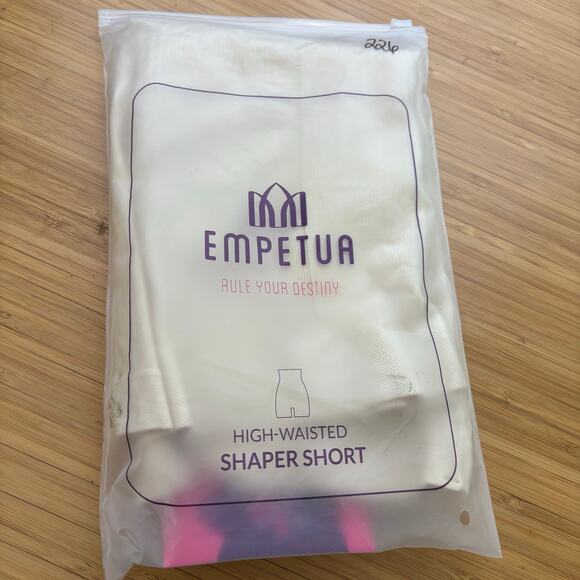 Shapermint Empetua Beige XL/XXL High Waisted Shaper Shorts 55020 Shapewear Light - Picture 7 of 8